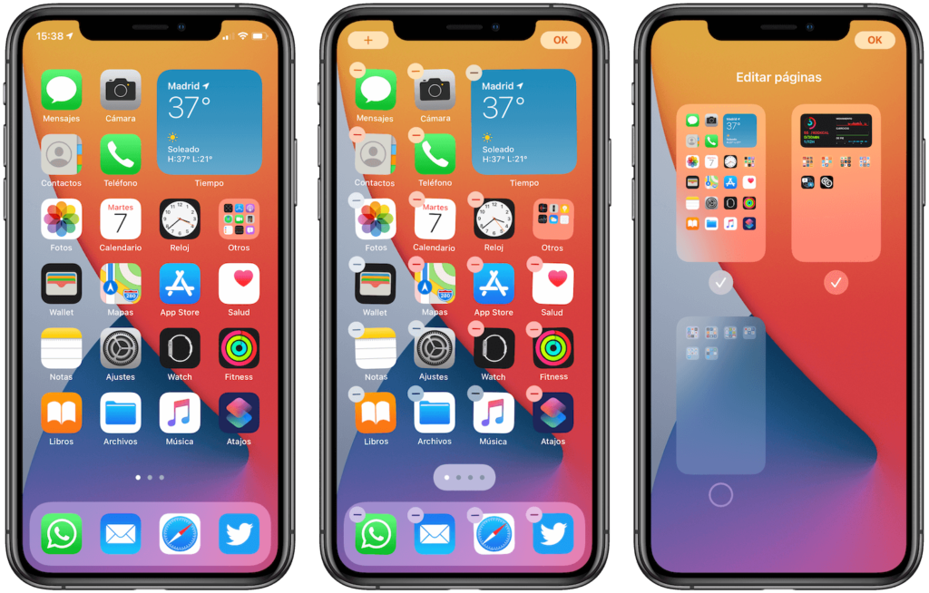 Ventanas de apps en IOS 14
