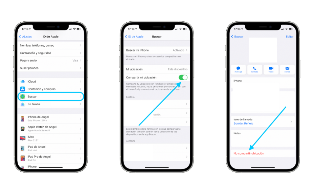 alguien está espiando la ubicación de tu iPhone
