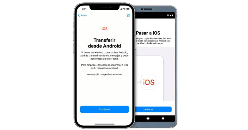 Migrar de Android a iPhone