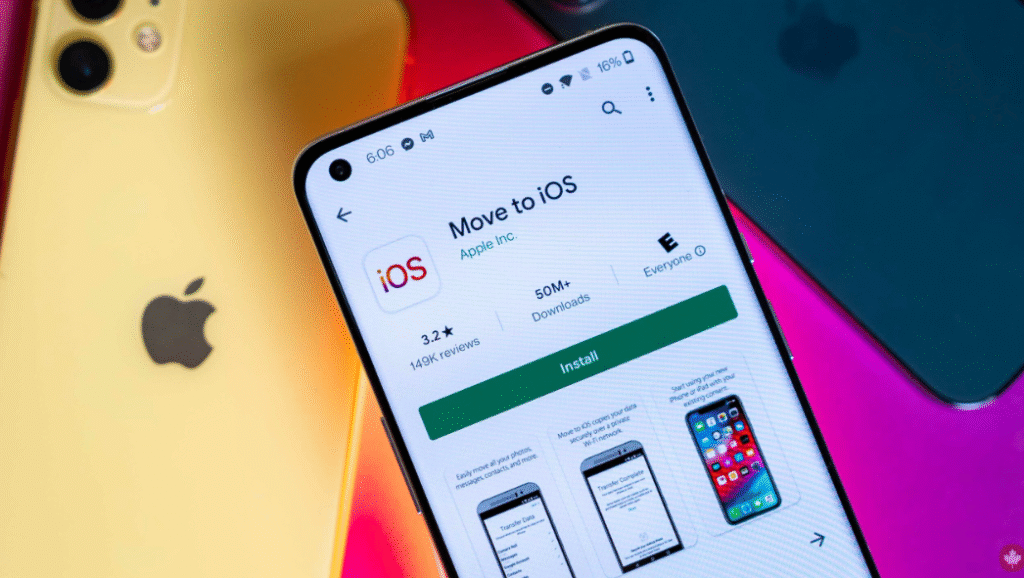 migrar de Android a iPhone